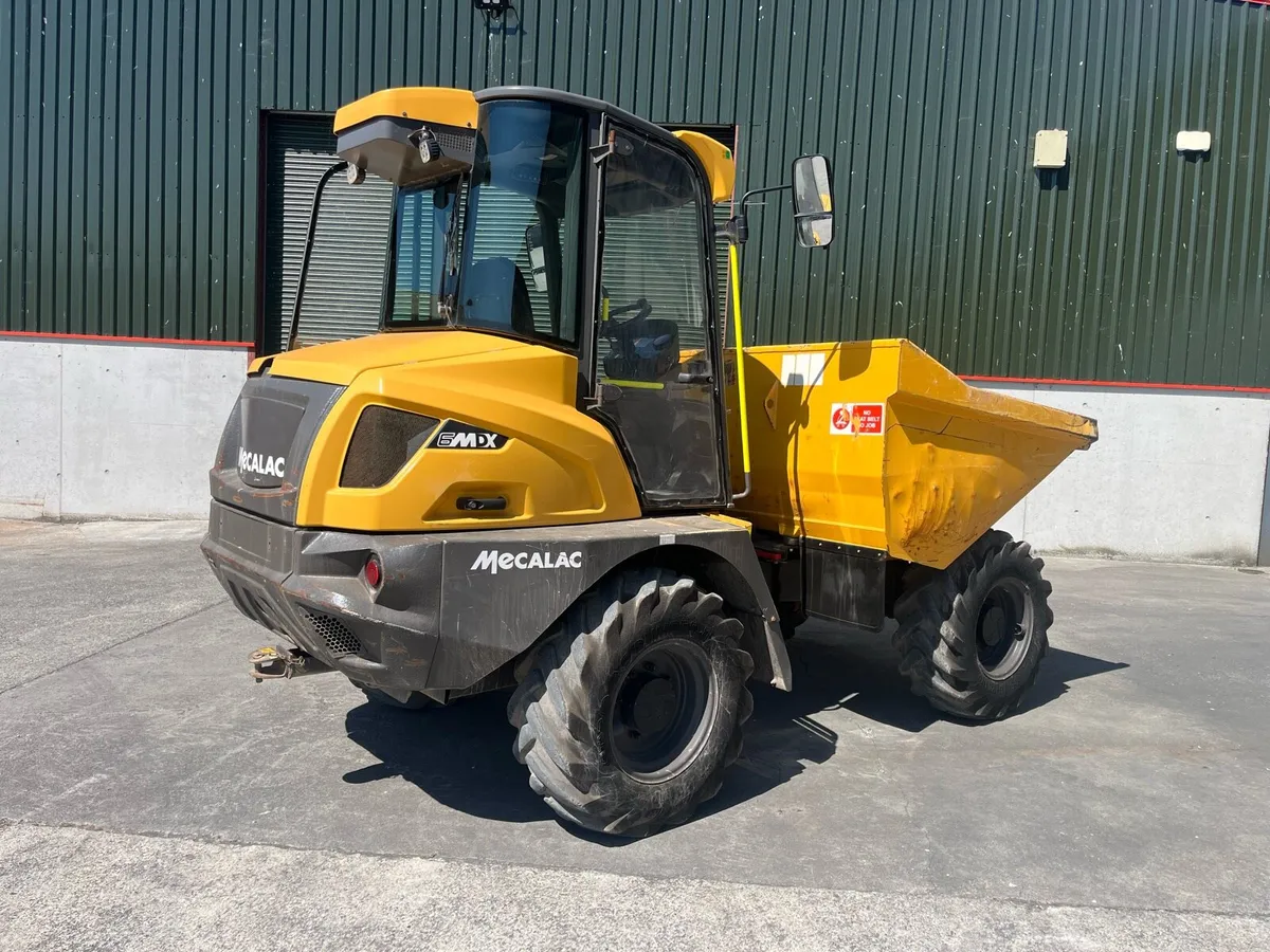 2022 Mecalac 6 ton dumper - Image 1