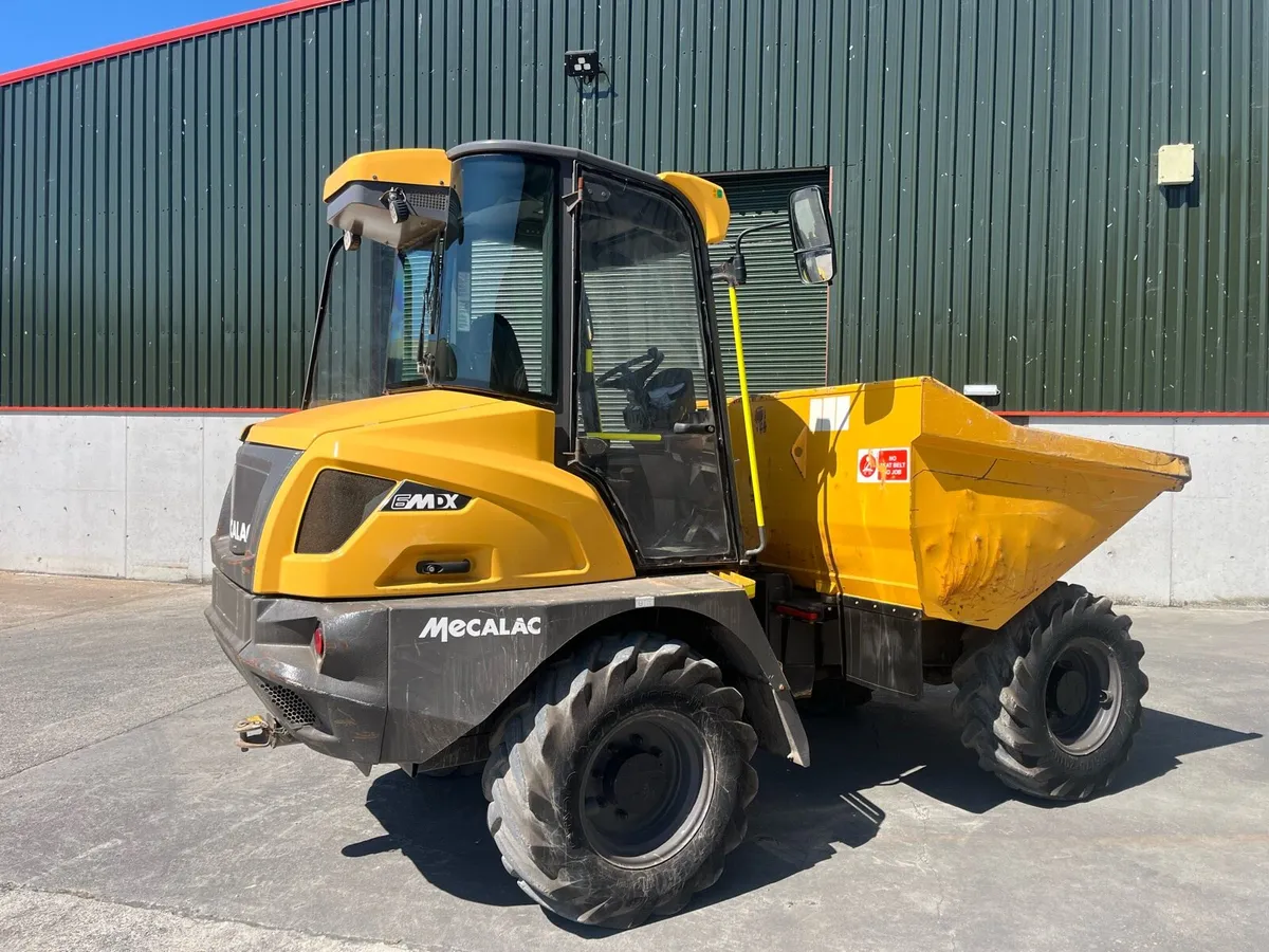 2022 Mecalac 6 ton dumper - Image 3