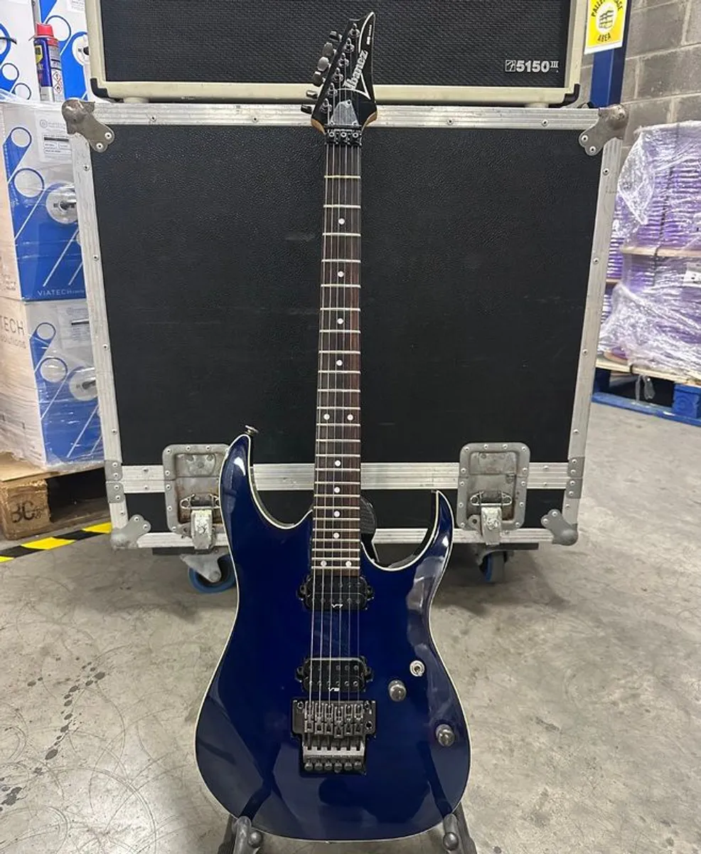 Ibanez RG620 QM Blue Quilt - Great Condition - Image 1