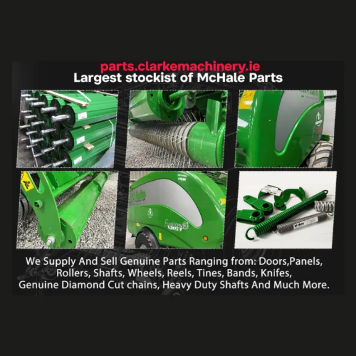 🌿GENUINE MCHALE PARTS🌿 - ✨WE HAVE ALL✨ - Image 1