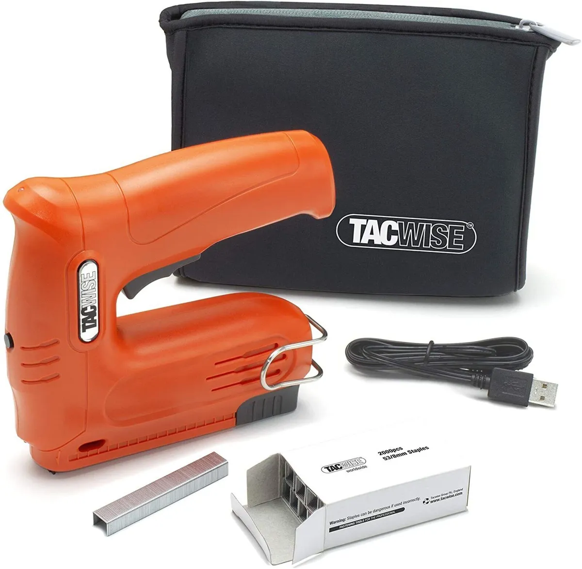 Cordless 4V Nail Gun with Storage Bag Included - Image 1