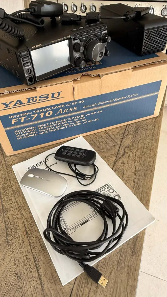 YAESU FT-710 transceiver - Image 1