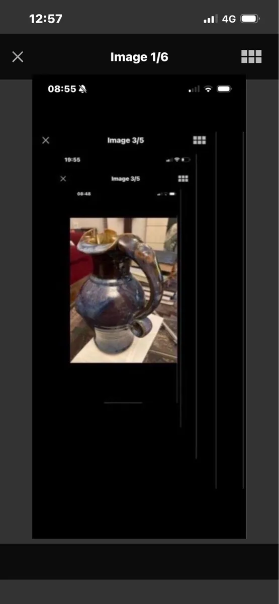 Colm de Ris pottery Jug - Image 1