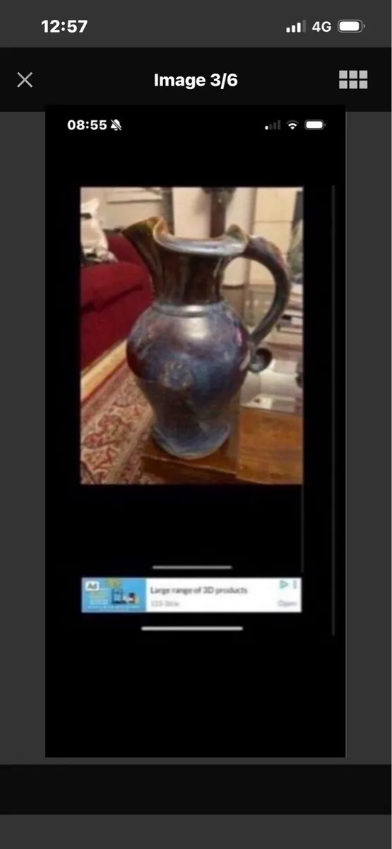 Colm de Ris pottery Jug - Image 3