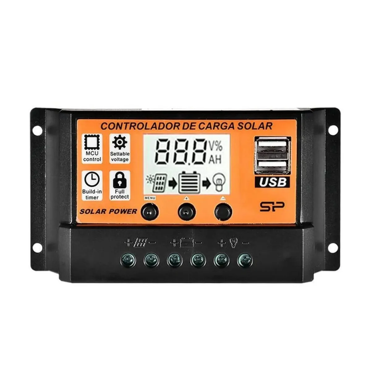 Solar Charge Controller 90A MPPT/PWM - Image 1