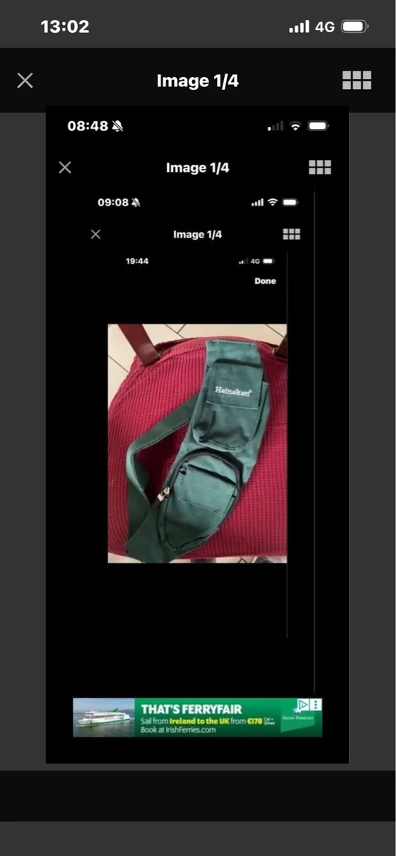 NEW-Heineken Shoulder Bag - Image 1