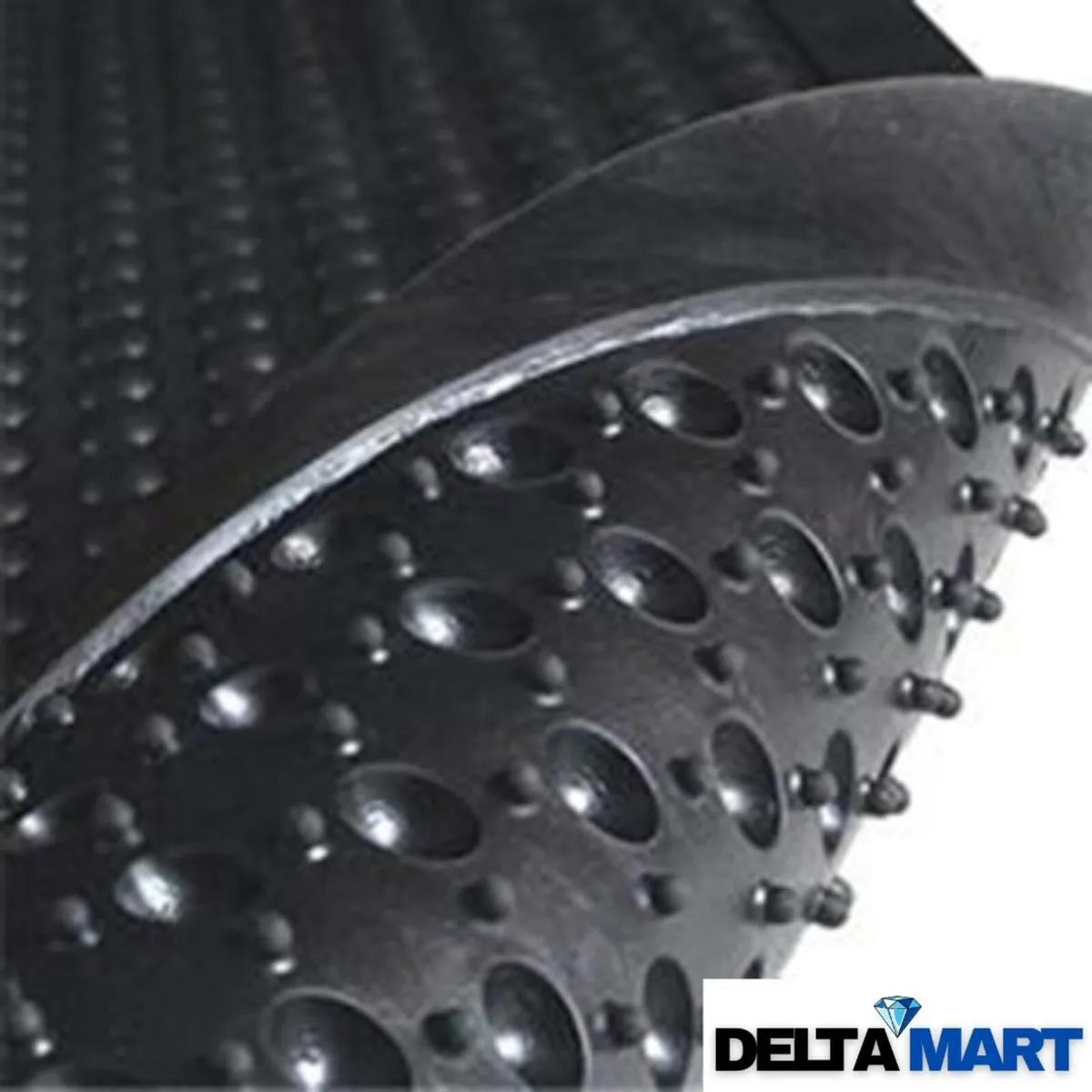 5ft x 3ft Heavy Duty Bubble Top Rubber Mat - Image 3