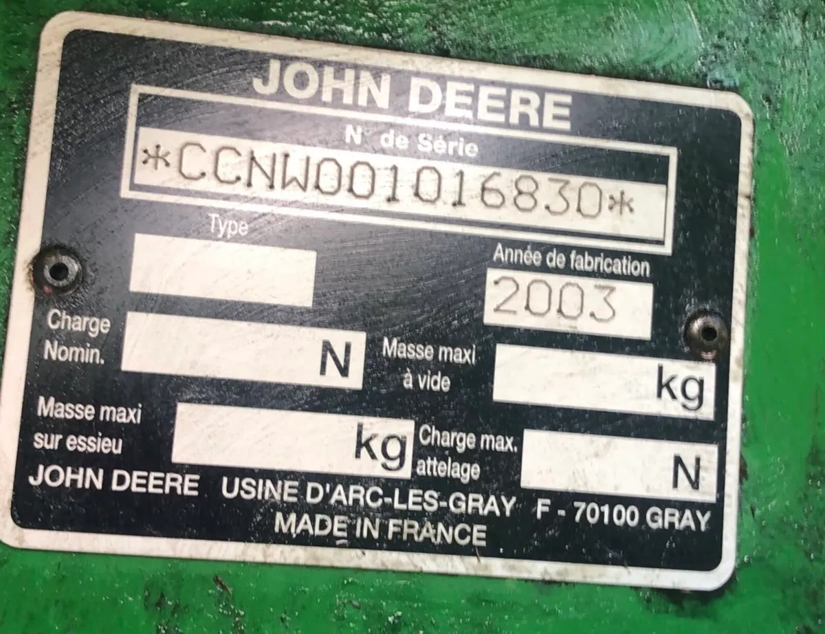 John Deere 578 Parts wanted - Image 2