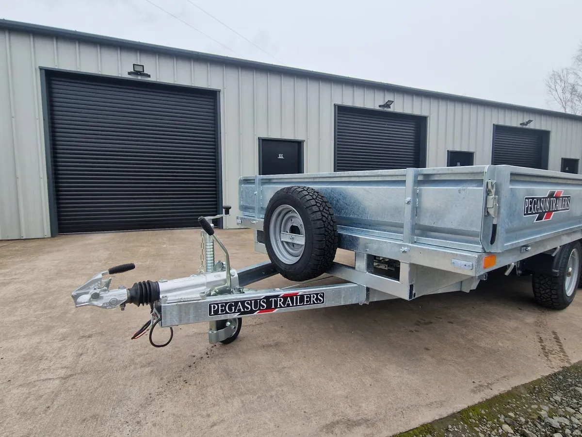 drop side/flatbed  trailer ,tri axel for sale - Image 4