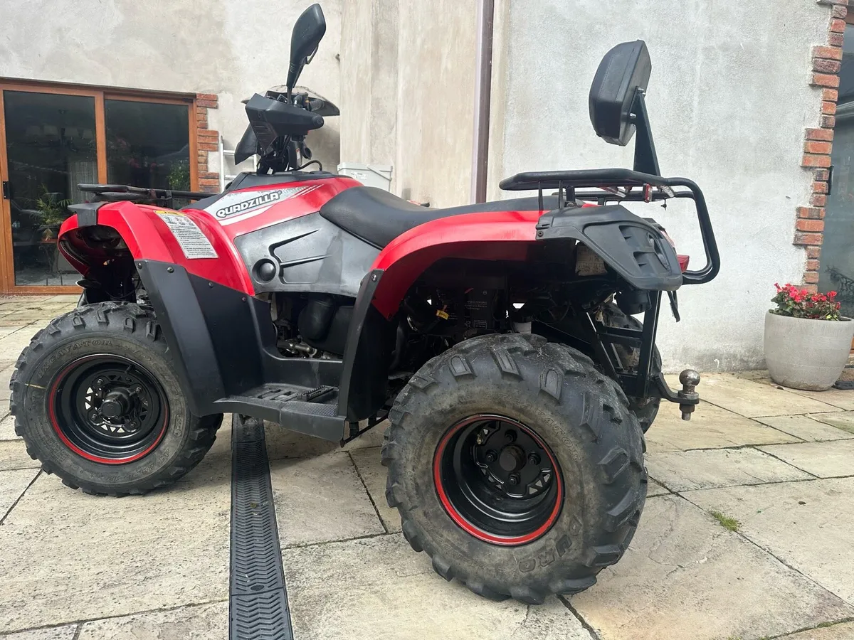 Quadzilla Linhai 300 4x4 quad - Image 4