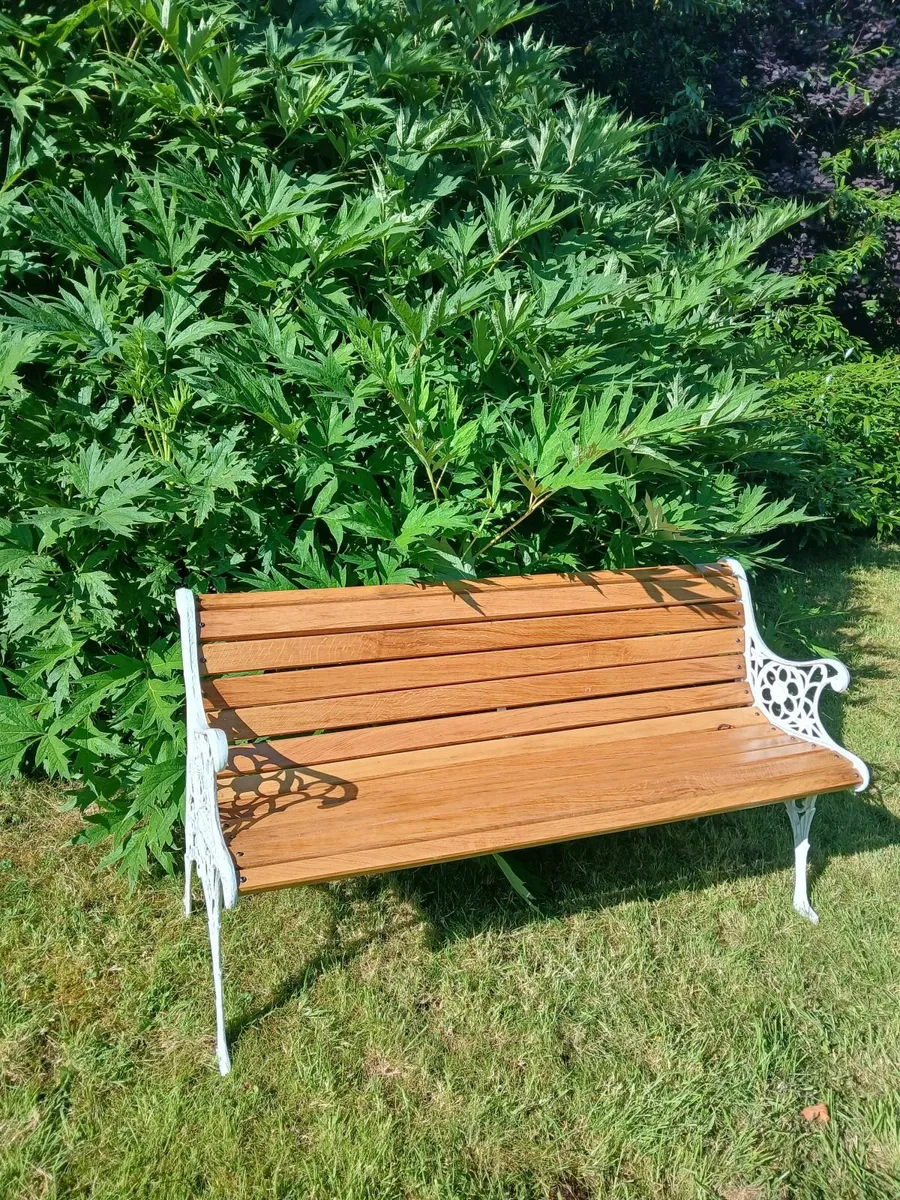 Cast iron bench - Image 2
