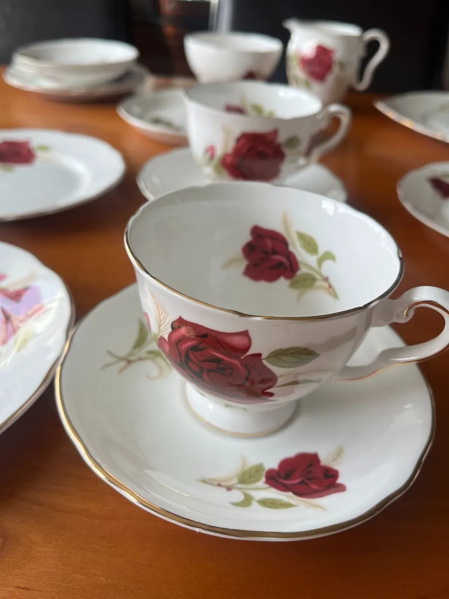 Royal Stafford Bone China - Fiesta Tea Set - Image 2