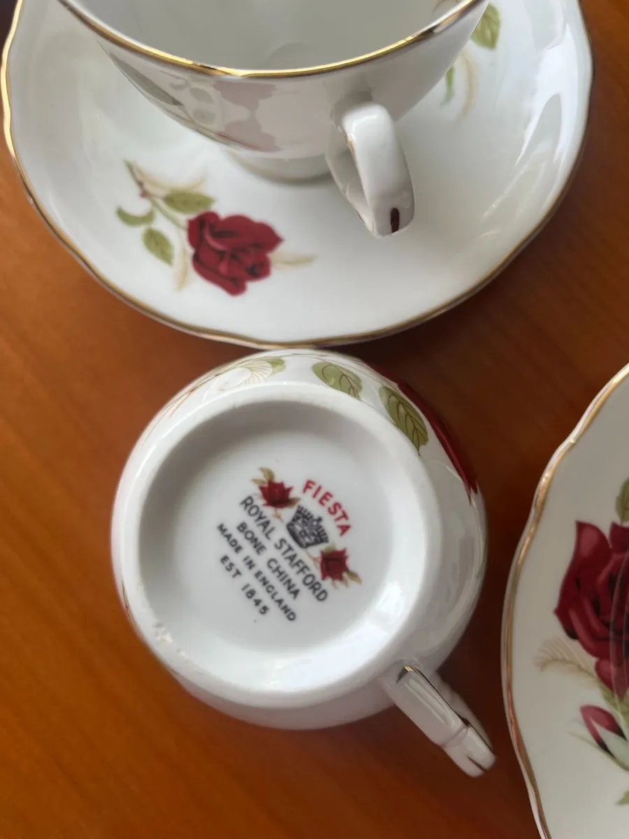 Royal Stafford Bone China - Fiesta Tea Set - Image 4
