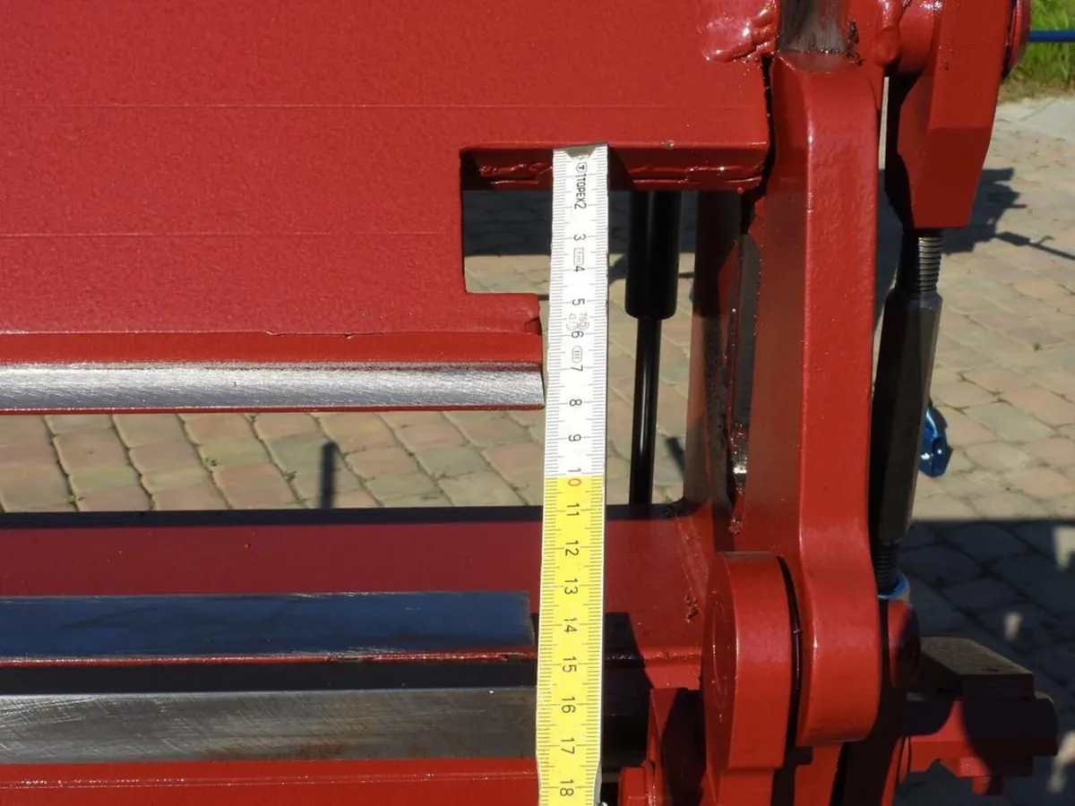 sheet metal folder RED-3200mm 160 degrees - Image 3