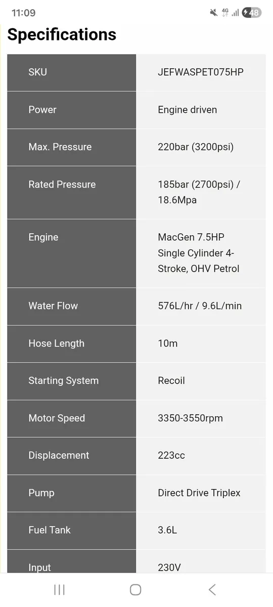 Power washer - Image 2