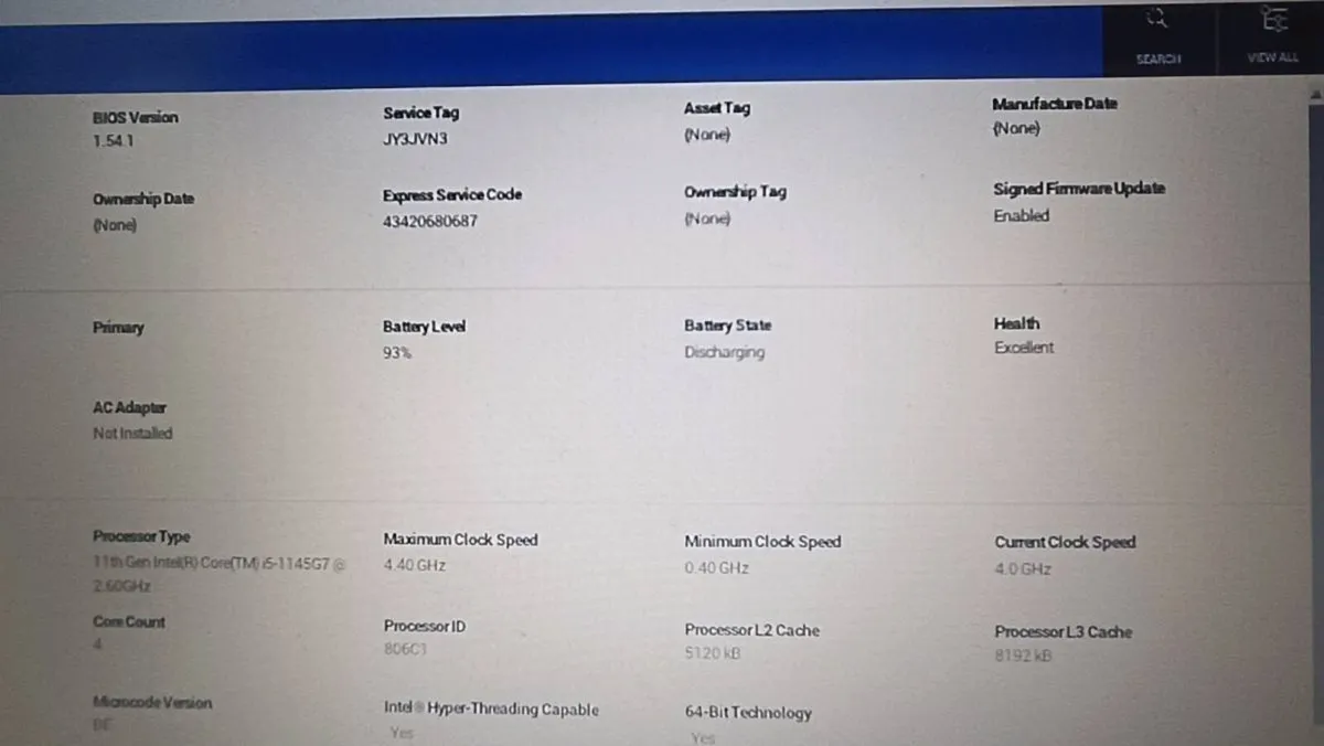 Dell Latitude 5420, i5 1145G7, 8 Gb, 250Gb, Nvme - Image 3