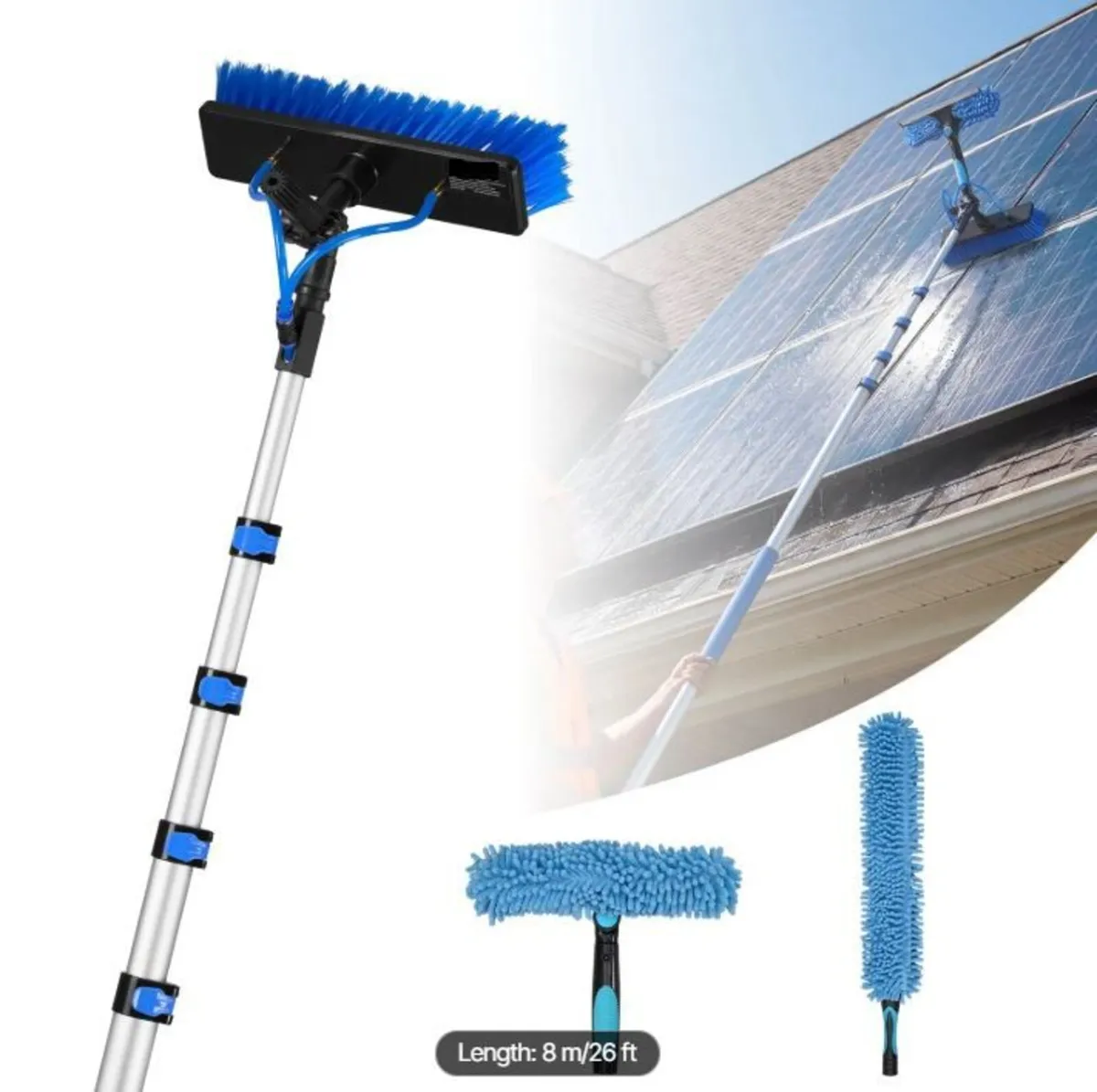 Solar Panel Cleaning Kit, 7.885 m - Image 1