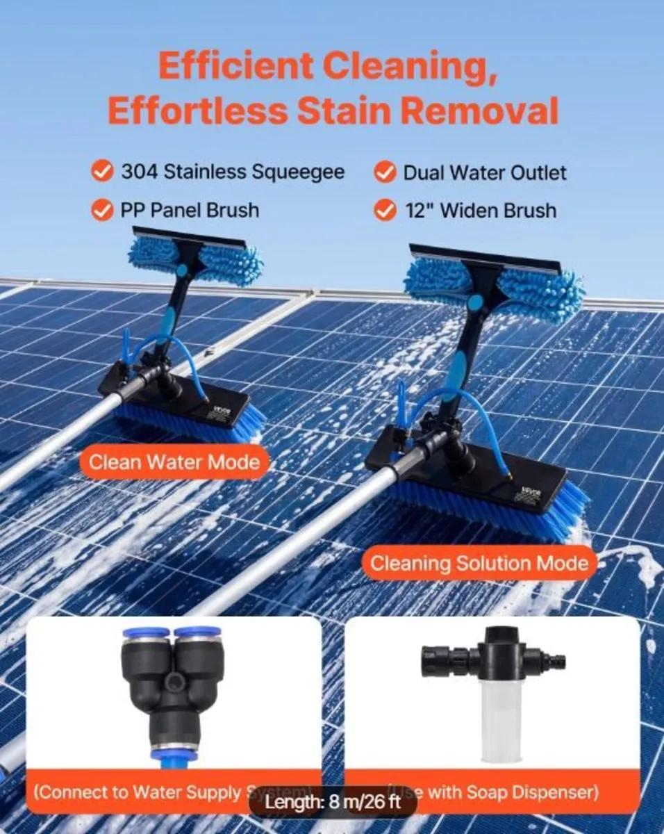 Solar Panel Cleaning Kit, 7.885 m - Image 3