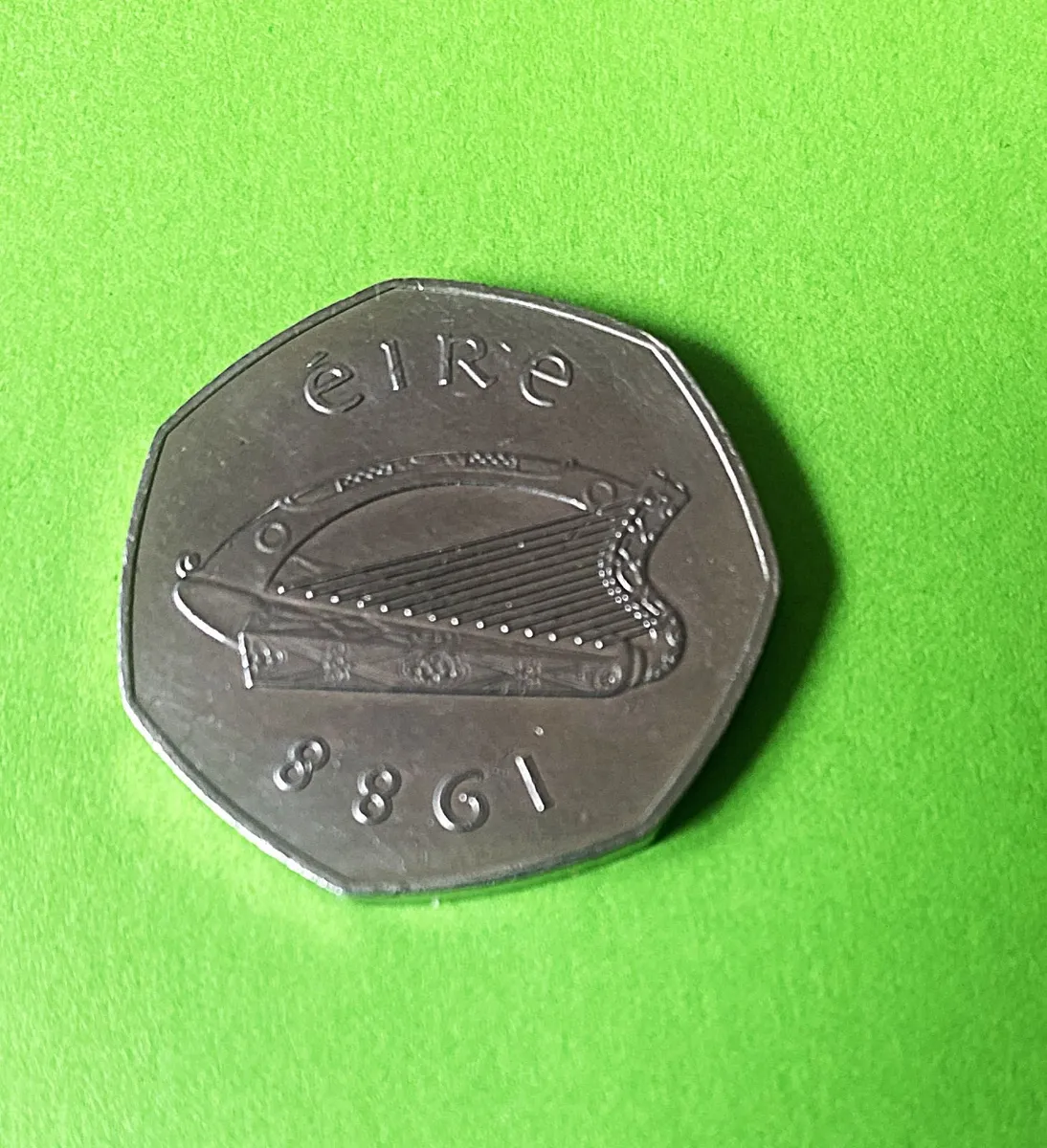 Dublin Millennium 50P Commemorative Coin. 1988 - Image 2