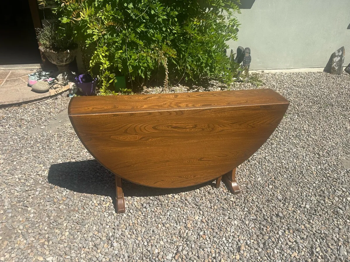 ERCOL drop leaf table - Image 1