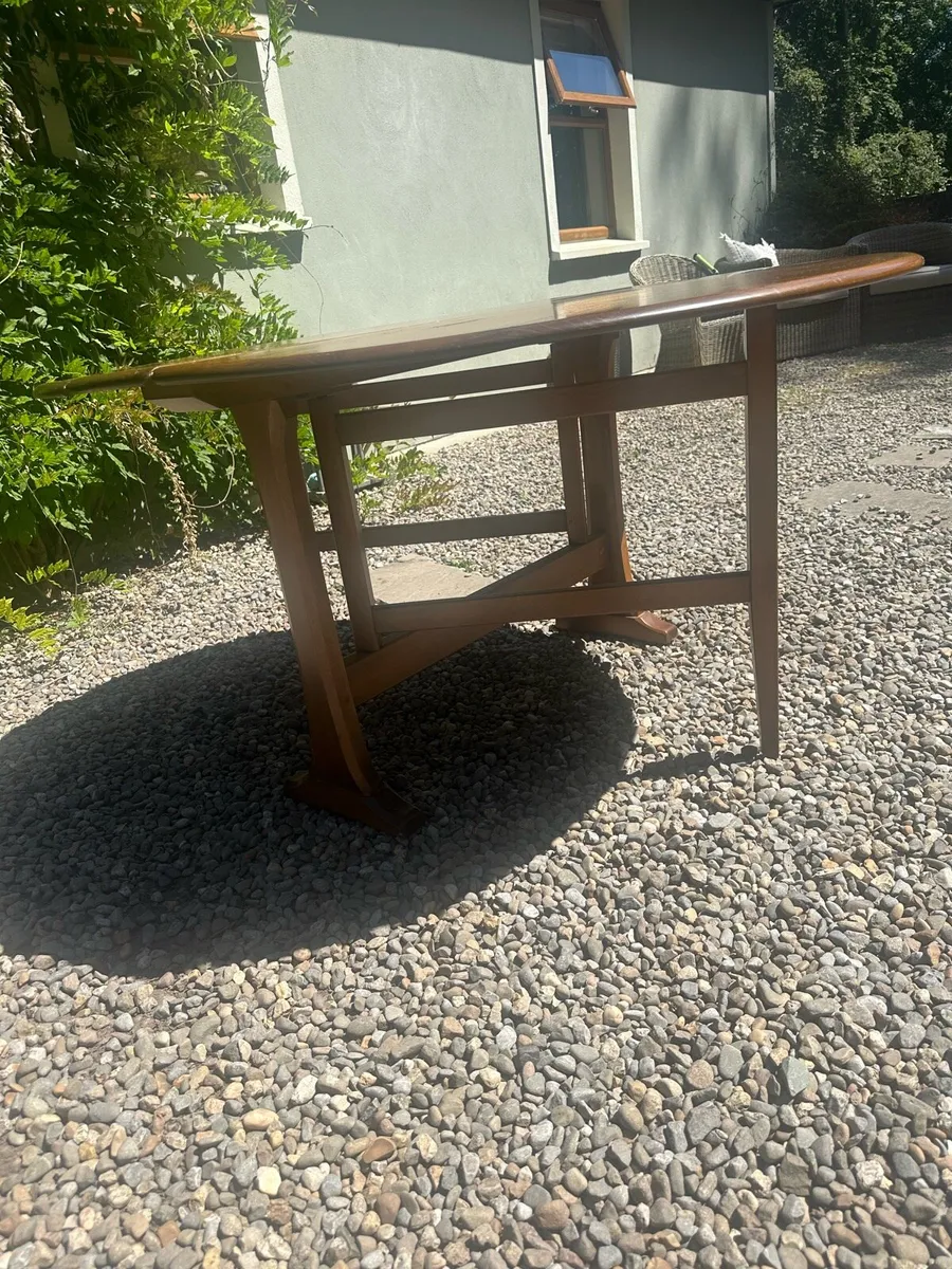 ERCOL drop leaf table - Image 3