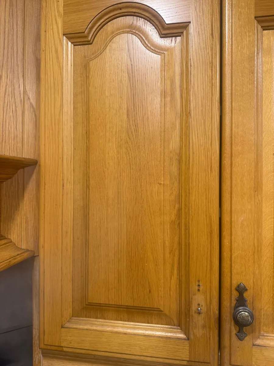 Solid oak kitchen for sale - Image 1