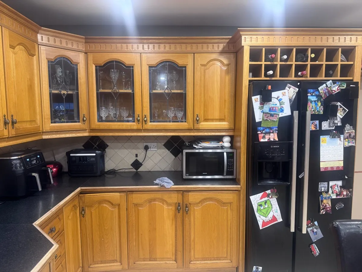 Solid oak kitchen for sale - Image 3