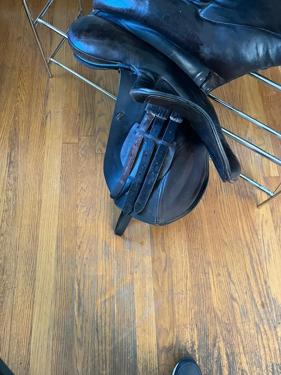 Berneys GP 17" medium width saddle black - Image 3