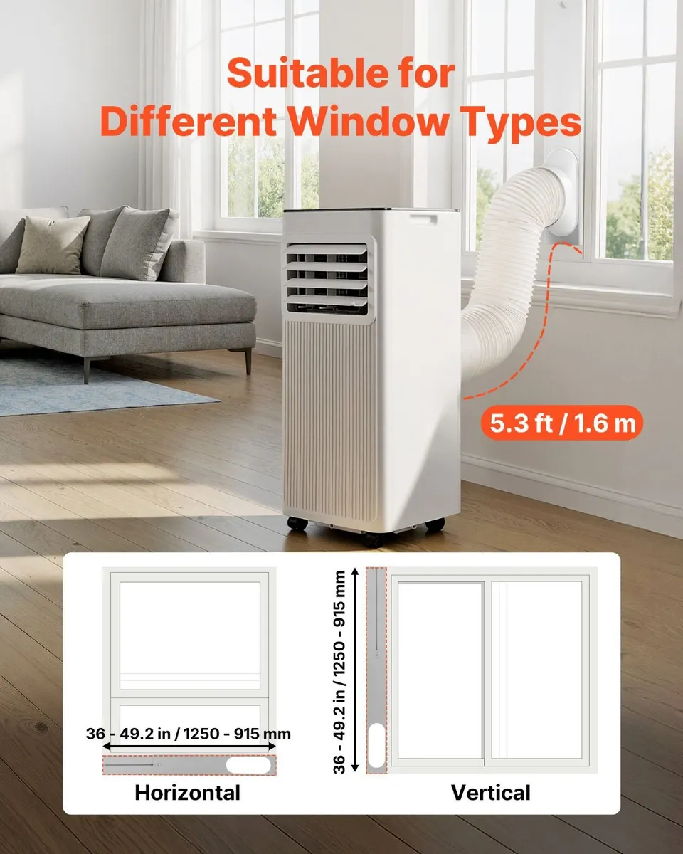 Portable Air Conditioner,7000 BTU 2kW 3-in-1 Stand - Image 3