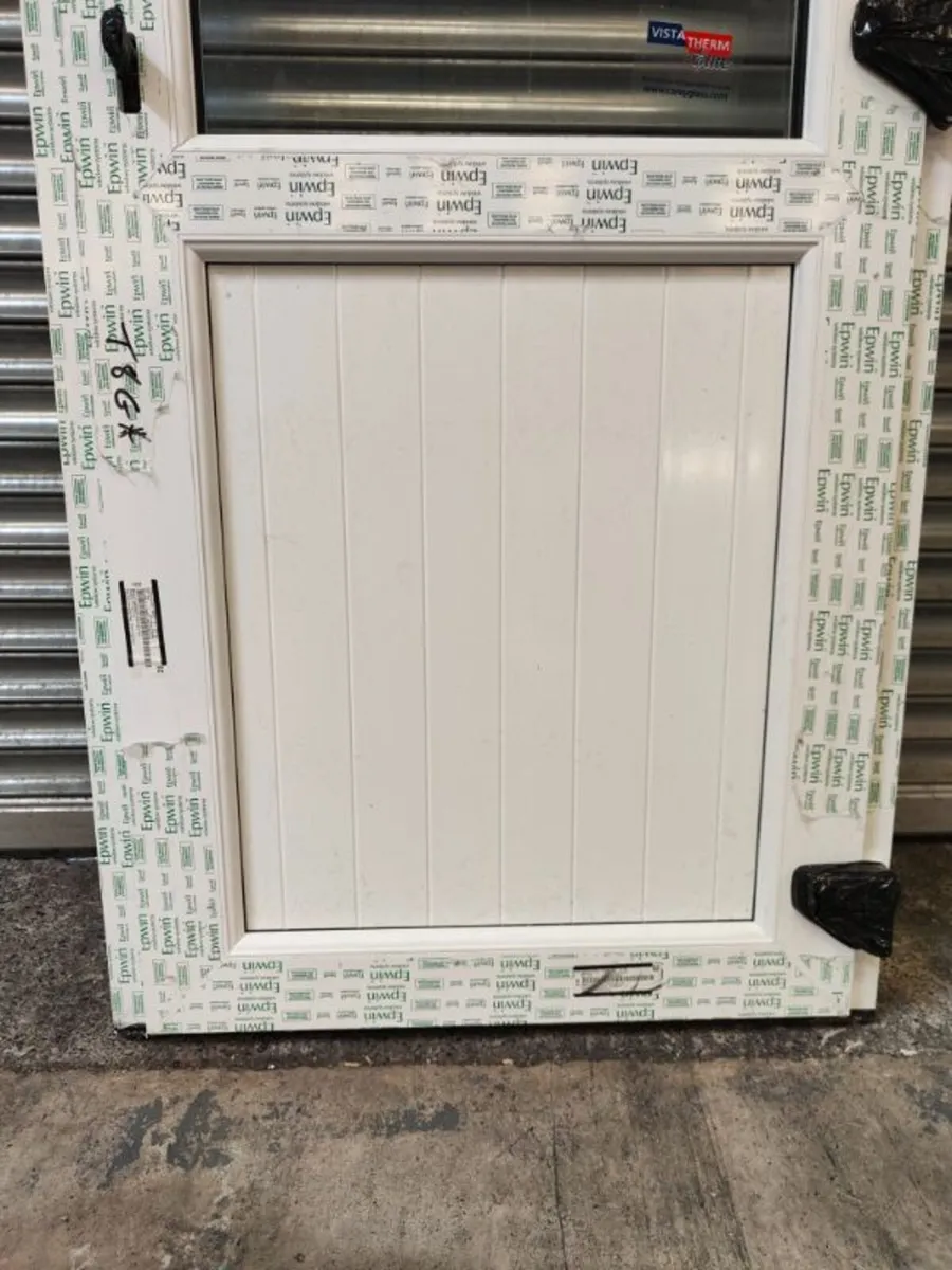 PVC Door White - 870 x 2060mm - Image 3