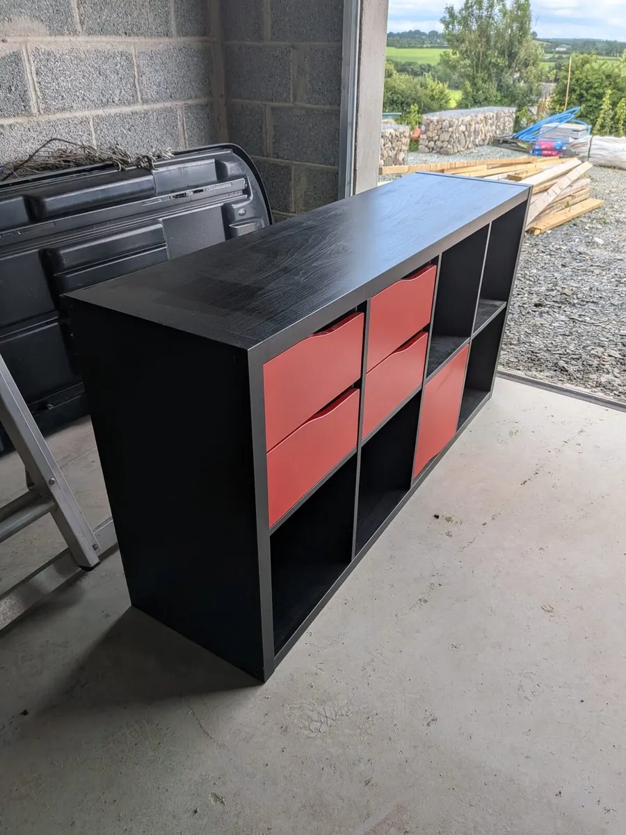 Ikea storage unit black - Image 2