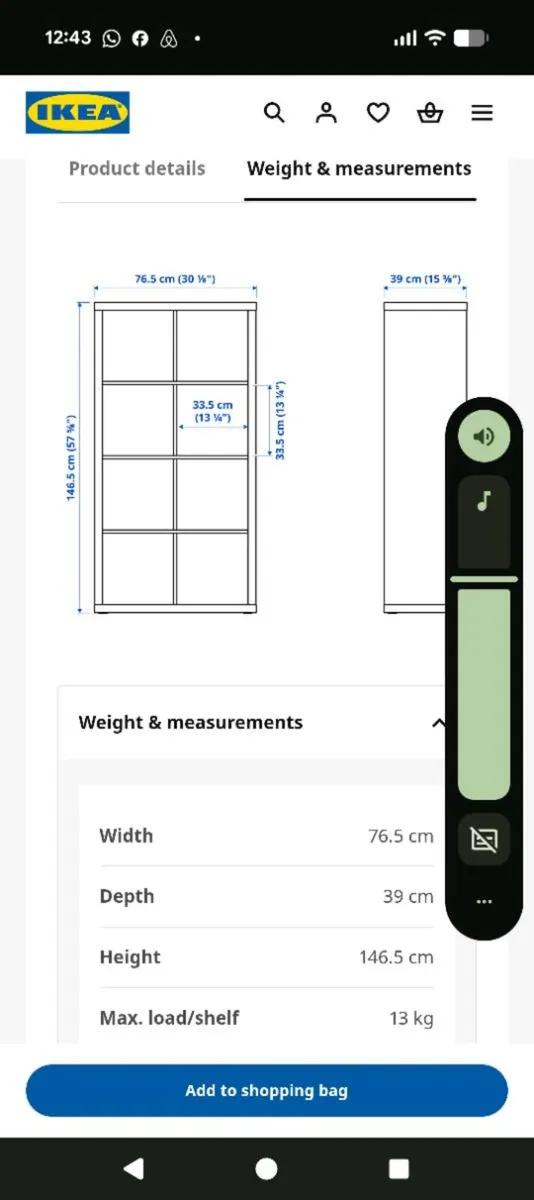 Ikea storage unit black - Image 4