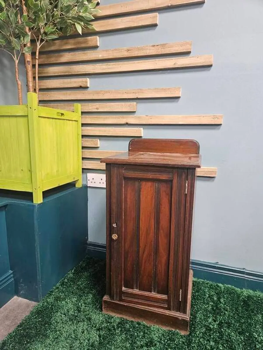 The Triple 9 Box - Upcycled Blue Police Box Cabinet - Image 4