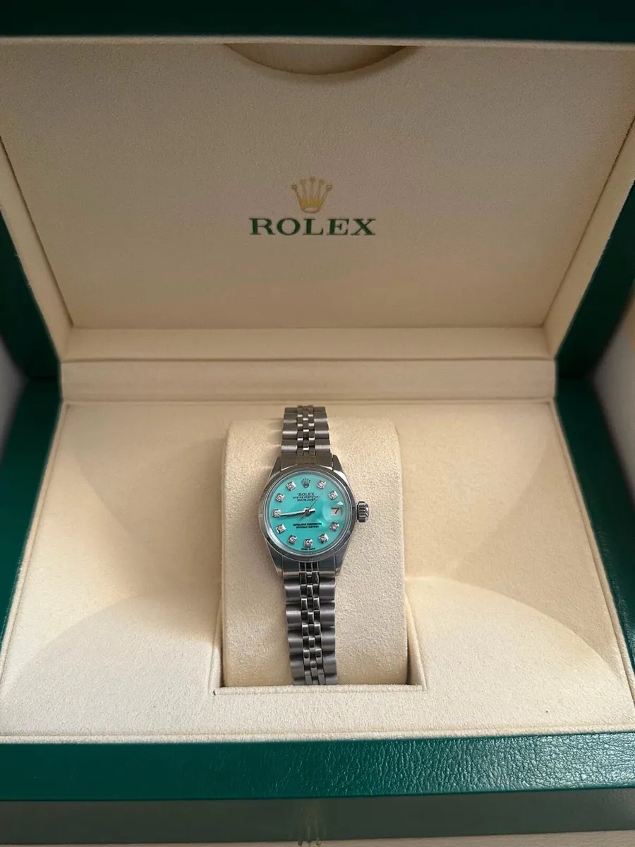 Rolex Tiffany Blue Diamond Dial - Image 3