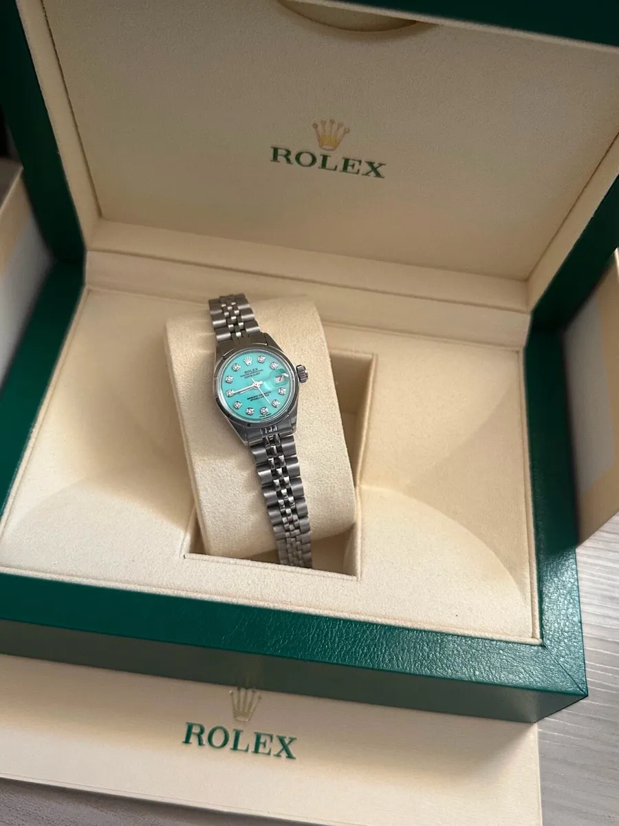 Rolex Tiffany Blue Diamond Dial - Image 1