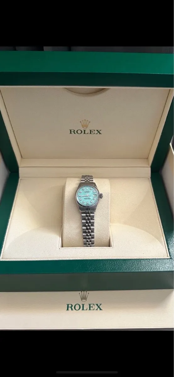 Rolex Tiffany Blue Diamond Dial - Image 2