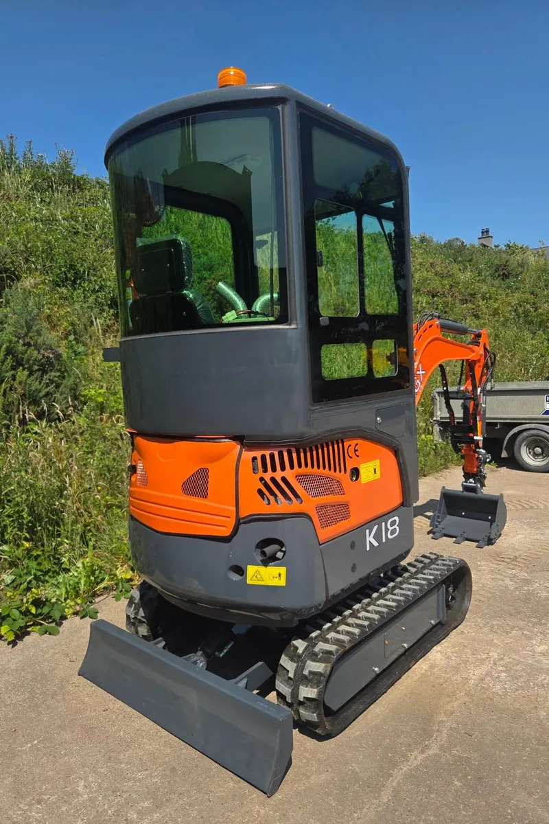 NEW 2026 KGX K18 Mini Digger Excavator Kubota 3cyl - Image 2
