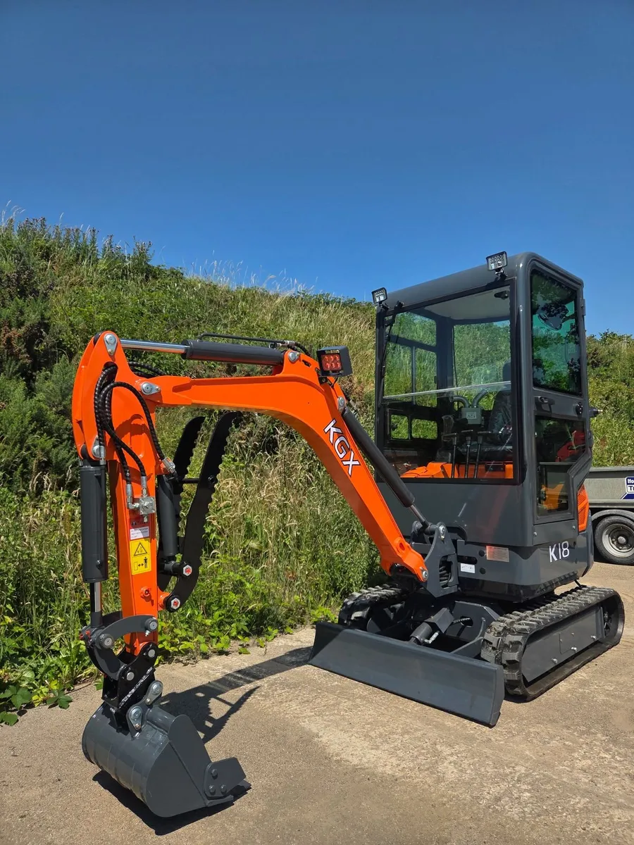 NEW 2026 KGX K18 Mini Digger Excavator Kubota 3cyl - Image 4