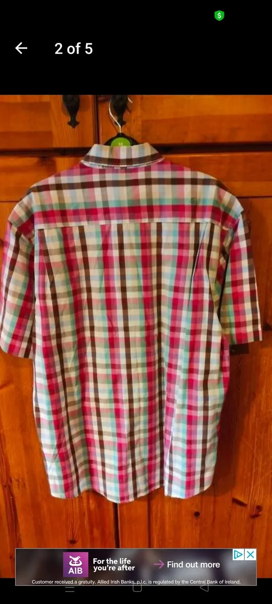 Men's Handerson short sleeve shirt. Size large. 40 - Image 2