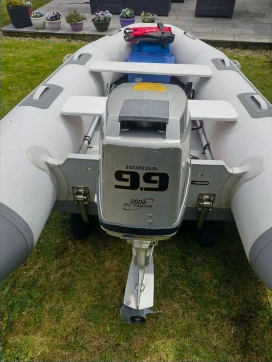 3.6MT Rib boat with 9.9HP Honda Engine - Image 1