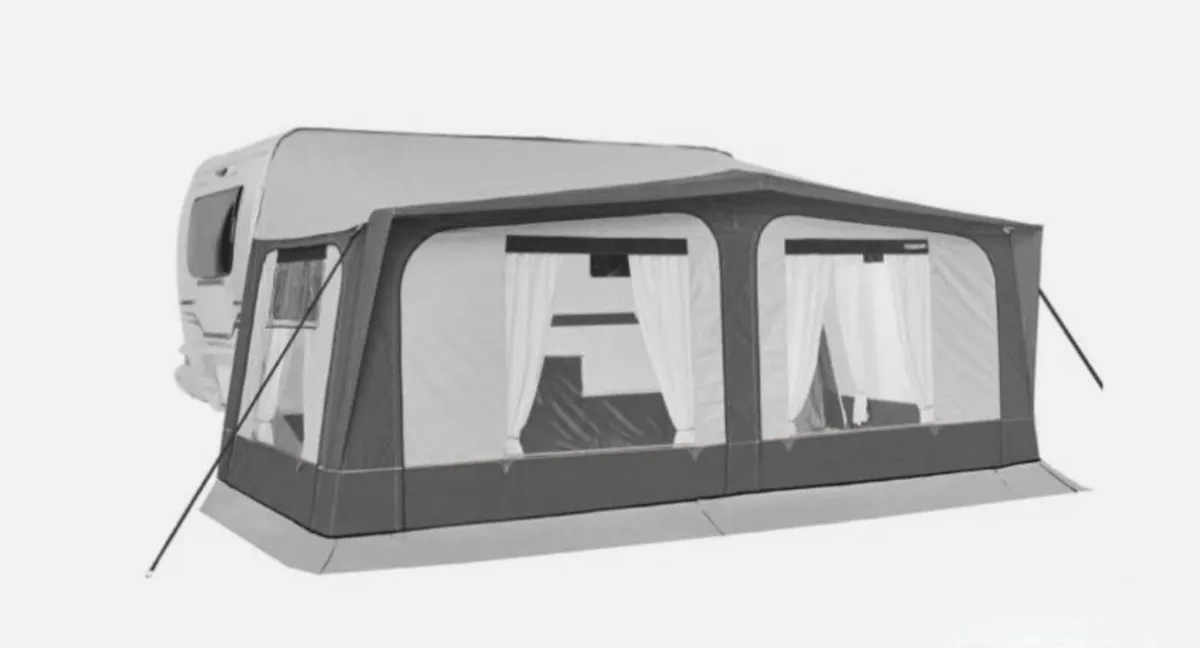 Trigano Caravan Awning and Bedroom Annex - Image 1