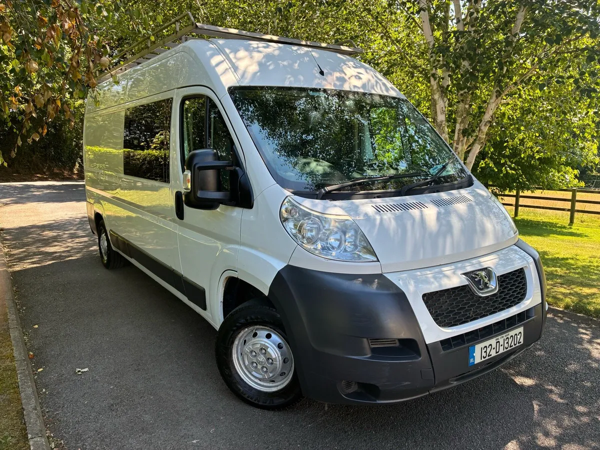 PEUGEOT BOXER 2013 CREWCAB LWB NEW CVRT - Image 2