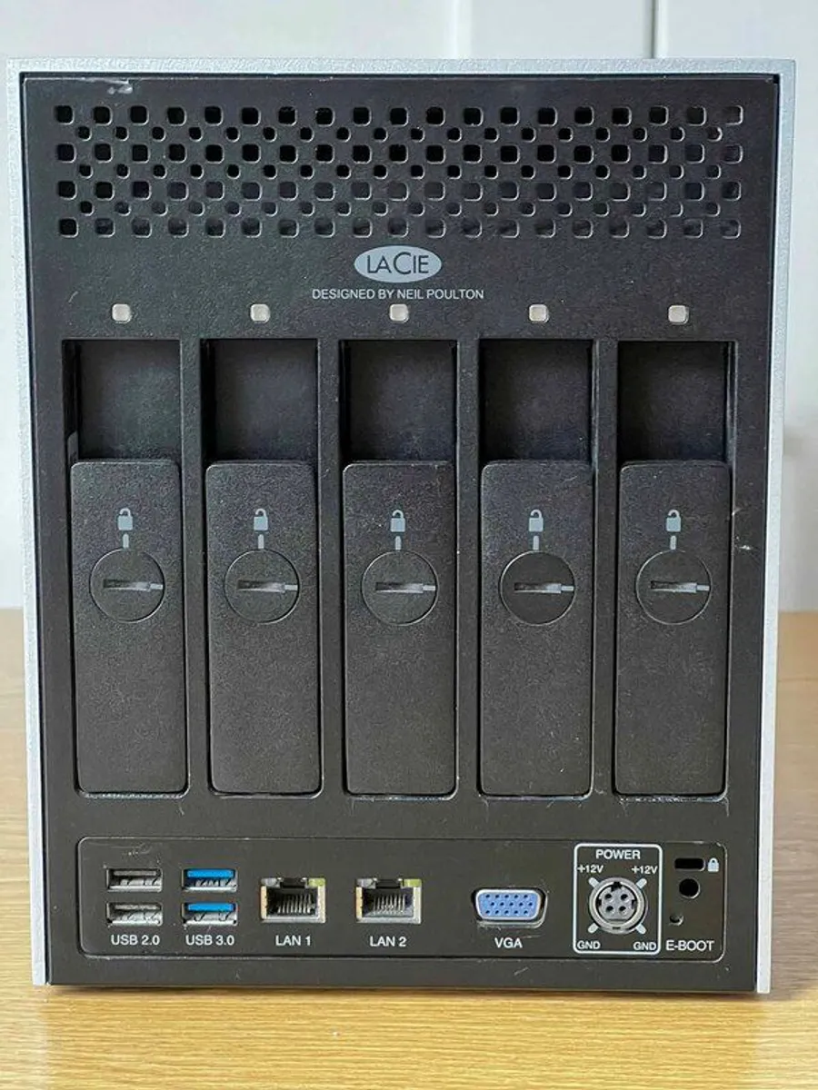 Lacie 5Big NAS with 8TB of storage - Image 2