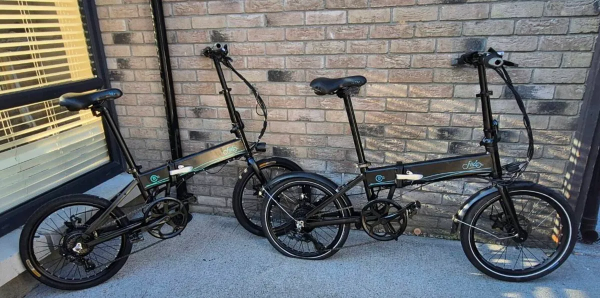 JOBLOT OF 2 FIIDO D4S ELECTRIC BIKE THAT'S WHY IT' - Image 2