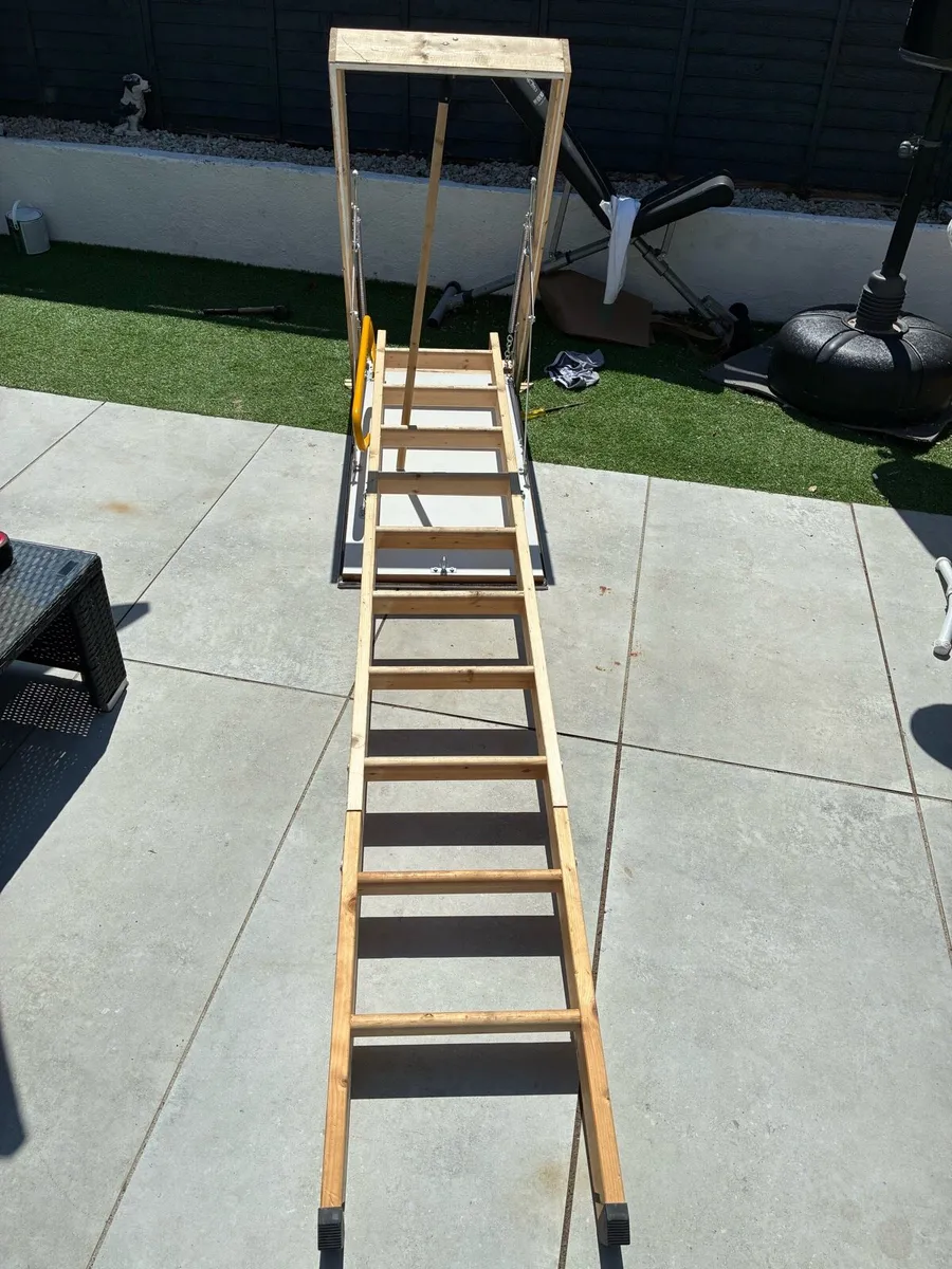 Attic stairs. - Image 2