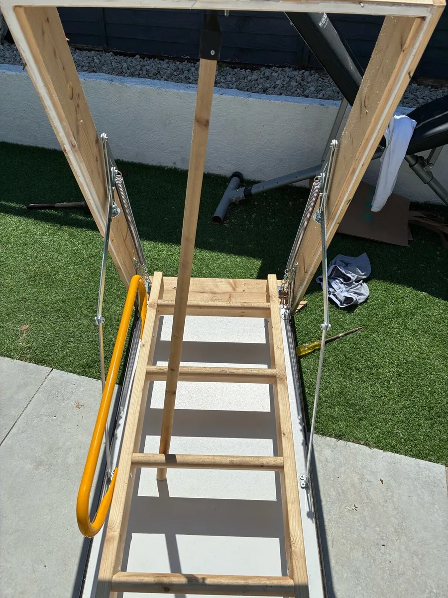 Attic stairs. - Image 1