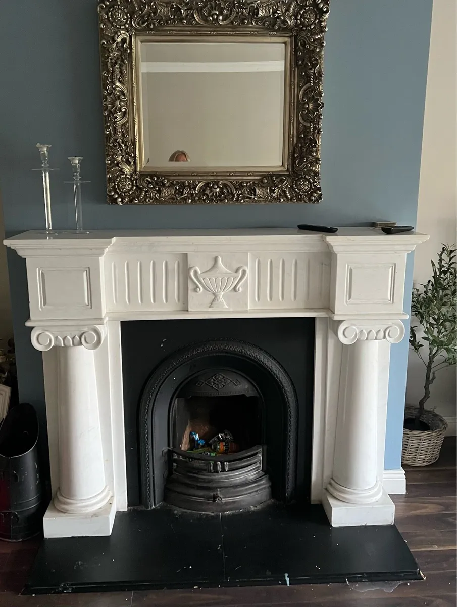 Marble Fireplace - Image 1