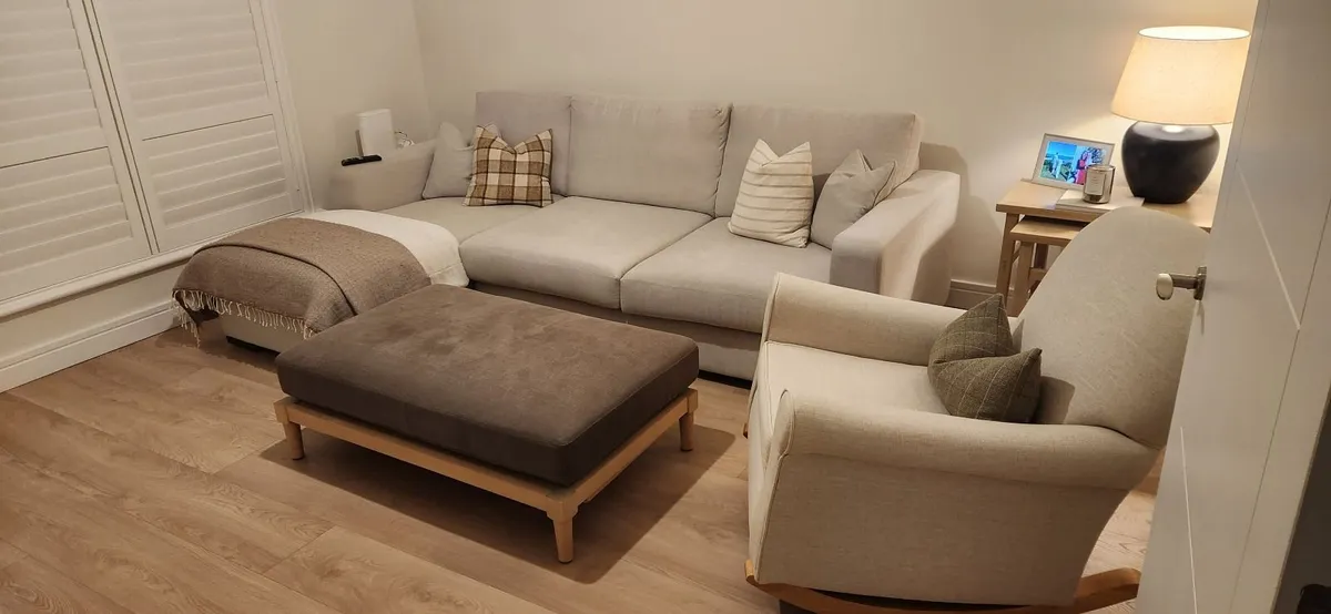 Finline Furniture L Shaped Sofa - Image 1