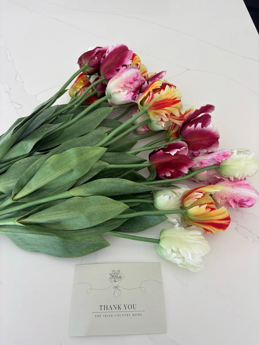 The Irish Country Home faux tulips - Image 1