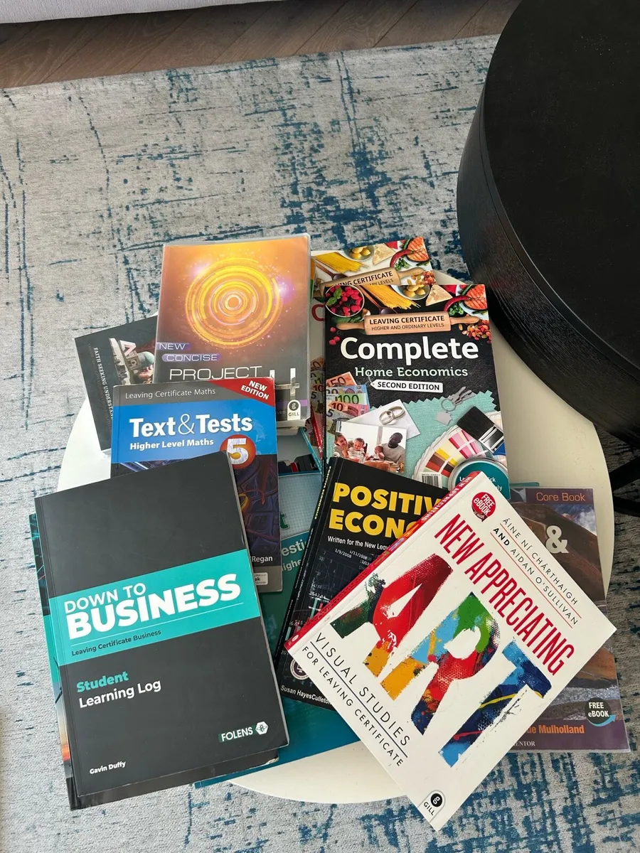 Leaving Cert Books - Image 1